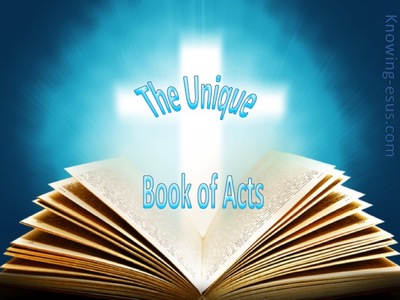 The Unique Book of Acts (devotional) (aqua)